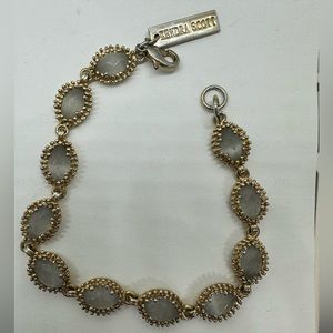 Vintage Kendra Scott Jana Bracelet in Gold/Slate Cat’s Eye